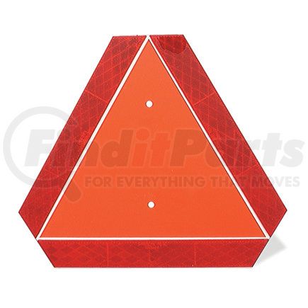 71152 by GROTE - Slow-Moving Vehicle Emblem, Orange/Red
