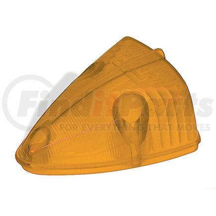 99913 by GROTE - Clearance Marker Replacement Lenses, School Bus Wedge Lens, Amber