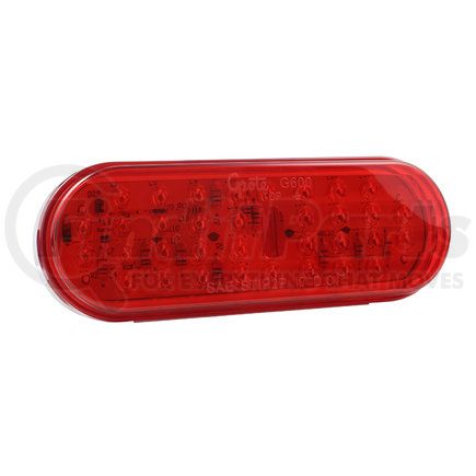 G6002-5 by GROTE - Stop/Turn/Tail Light - LED, High Count, Red, Oval (Retail Packaging)