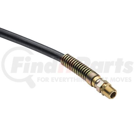 MCP520S by HALDEX - Midland Air Line Assembly - Tractor-Trailer Connection, 3/8 in. Hose I.D., 20 ft. Length, (1) Fixed and (1) Swivel Ends