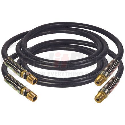 MCP615S by HALDEX - Midland Air Line Assembly - Tractor-Trailer Connection, 3/8 in. Hose I.D., 15 ft. Length, (1) Fixed and (1) Swivel Ends