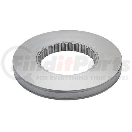 MPBR76691 by HALDEX - Disc Brake Rotor - Transit, Motor Coach, Flat/Spline Type, 17.09" Diameter