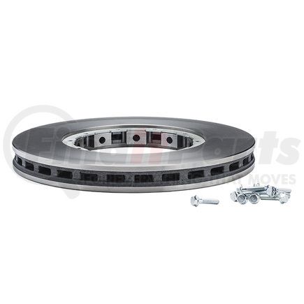 MPBR76694 by HALDEX - Disc Brake Rotor - Flat/Spline Rotor for Truck/Trailer with 17.00" Overall Diameter