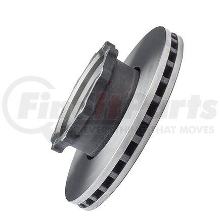 MPBR76608 by HALDEX - Disc Brake Rotor - Transit, Coach U Type, 10 Bolt Holes, M16-1.5 Thread Size, Meritor Brake System