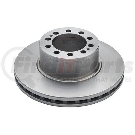 MPBR76615 by HALDEX - Disc Brake Rotor - Hat Type, 16.93" Diameter, Setra, Mercedes Systems