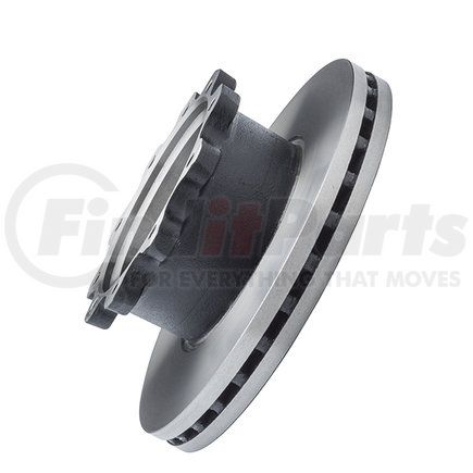 MPBR76619 by HALDEX - Disc Brake Rotor - Trailer U Type, 10 bolt Holes, M16-2 Thread Size