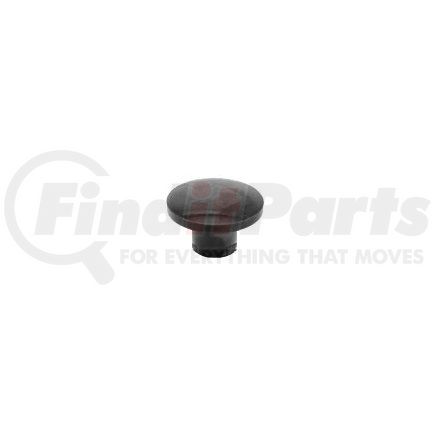 N14514 by HALDEX - Air Brake Valve Control Knob - Plastic, Black, 1/4"- 28, For Threaded Type Push-Pull Valve