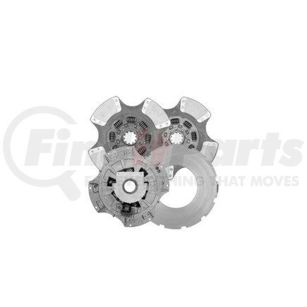 RC400EZDCX by HALDEX - Transmission Clutch Kit - Reman. Pull Type, Two Plate, 2.937" Recess Flywheel, 1.75"-10 Spline