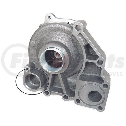 RW6090 by HALDEX - Engine Water Pump - With Pulley, Belt Driven, For use with Cummins ISX and ISZ Engines