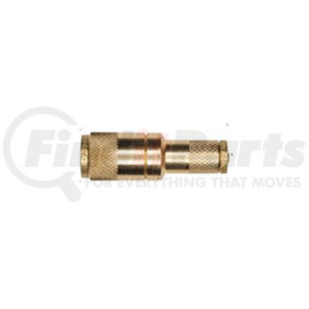 APB56F6X4 by HALDEX - Midland Push-to-Connect (PTC) Fitting - Brass, Fixed Union Reducer Type, 1/4 in. and 3/8 in. Tubing ID