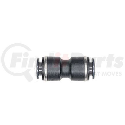 APC62F6X8 by HALDEX - Midland Push-to-Connect (PTC) Fitting - Composite, Fixed Union Connector Type, 1/2 in. and 3/8 in. Tubing ID