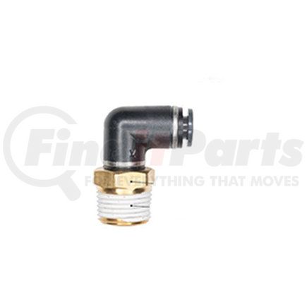 APC70S532X2 by HALDEX - Midland Push-to-Connect (PTC) Fitting - Composite, Swivel Elbow Type, Female Connector, 5/32" ID