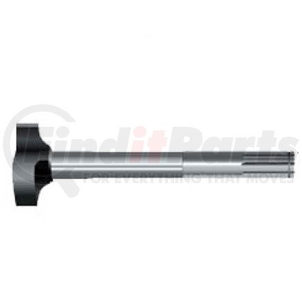 CS41017 by HALDEX - Midland Air Brake Camshaft - Rear, Right Side, Drive Axle, For use with Meritor with 16-1/2 in. "P" Style Brakes, 11.5 in. Camshaft Length