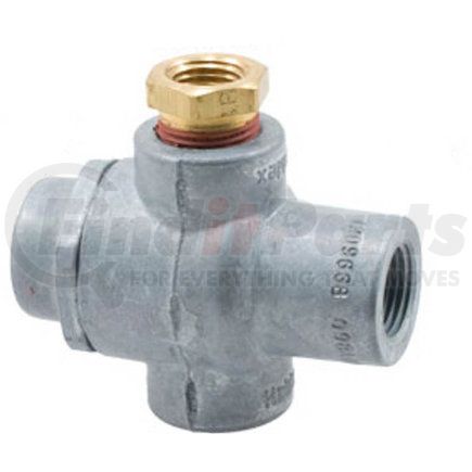 KN25090 by HALDEX - Air Brake Reservoir Check Valve - Shuttle Type Two-Way, 3/8" & 1/4" NPT Female