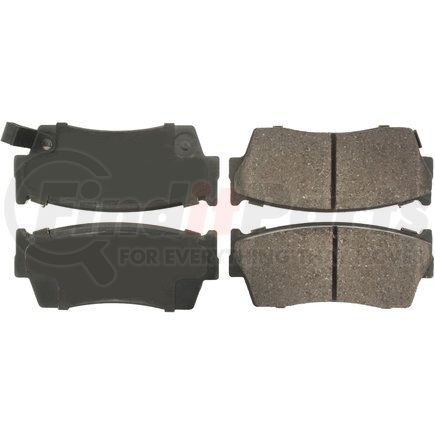 Centric 301.04180 Disc Brake Pad Set Centric Premium Ceramic Brake Pads with Shims and Hardware