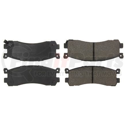 301.05530 by CENTRIC - Centric Premium Ceramic Brake Pads with Shims and Hardware