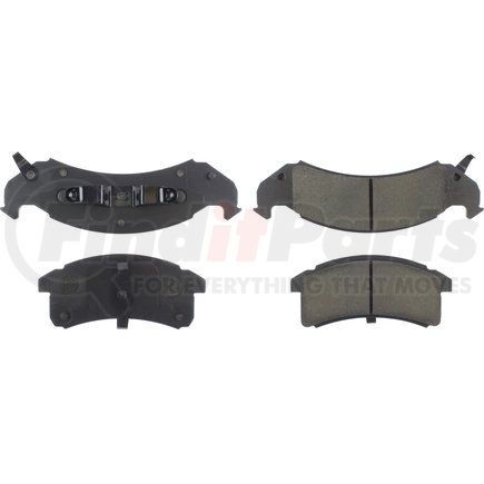 301.06230 by CENTRIC - Premium Ceramic Brake Pads with Shims and Hardware