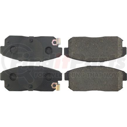 301.09000 by CENTRIC - Premium Ceramic Brake Pads with Shims and Hardware