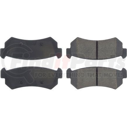 301.10360 by CENTRIC - Centric Premium Ceramic Brake Pads with Shims and Hardware