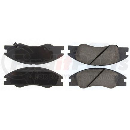 301.10740 by CENTRIC - Centric Premium Ceramic Brake Pads with Shims and Hardware