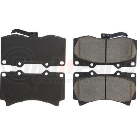 Centric 301.11190 Disc Brake Pad Set Centric Premium Ceramic Brake Pads with Shims and Hardware