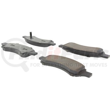 301.11691 by CENTRIC - Centric Premium Ceramic Brake Pads with Shims and Hardware