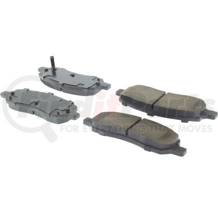 Centric 301.11720 Disc Brake Pad Set Centric Premium Ceramic Brake Pads with Shims and Hardware