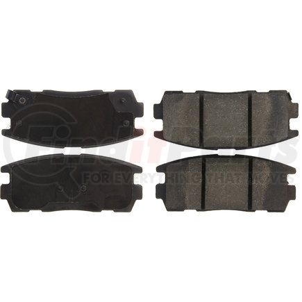 301.12750 by CENTRIC - Centric Premium Ceramic Brake Pads with Shims and Hardware