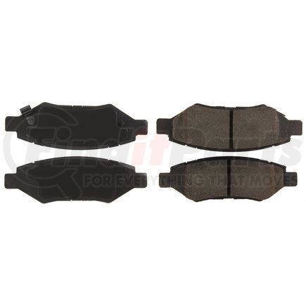 301.13370 by CENTRIC - Centric Premium Ceramic Brake Pads with Shims and Hardware