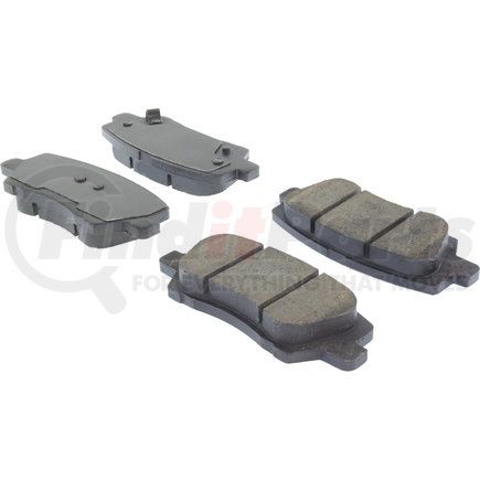 301.16590 by CENTRIC - Premium Ceramic Brake Pads with Shims and Hardware