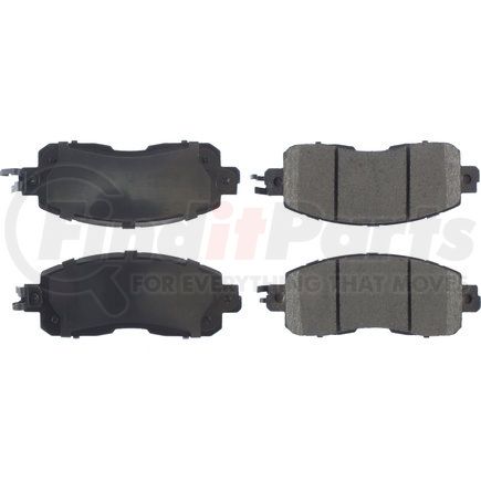 301.16500 by CENTRIC - Centric Premium Ceramic Brake Pads with Shims and Hardware