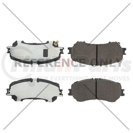 301.17370 by CENTRIC - Centric Premium Ceramic Brake Pads with Shims and Hardware