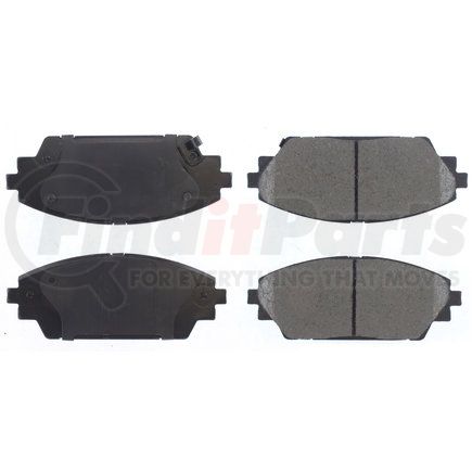 301.17280 by CENTRIC - Centric Premium Ceramic Brake Pads with Shims and Hardware