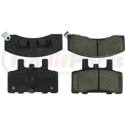 306.03700 by CENTRIC - Centric Fleet Performance Brake Pads with Hardware