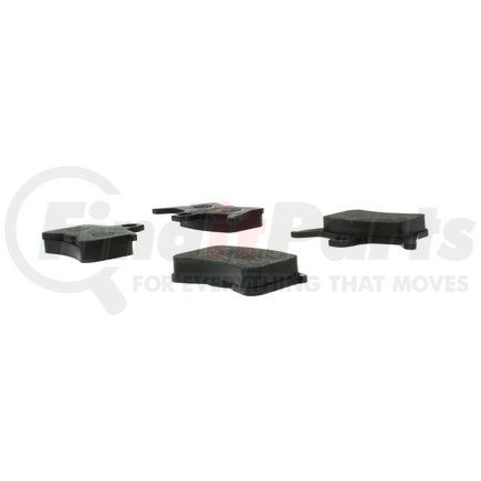 102.03860 by CENTRIC - C-Tek Semi-Metallic Brake Pads with Shims