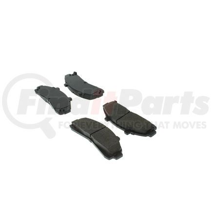 102.06520 by CENTRIC - C-Tek Semi-Metallic Brake Pads with Shims