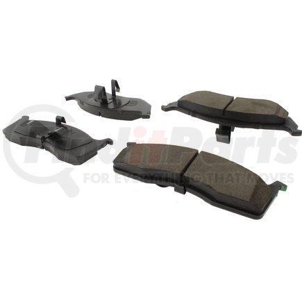 102.07300 by CENTRIC - C-Tek Semi-Metallic Brake Pads with Shims