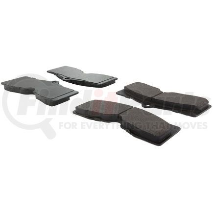 106.00080 by CENTRIC - Posi Quiet Extended Wear Brake Pads with Shims and Hardware