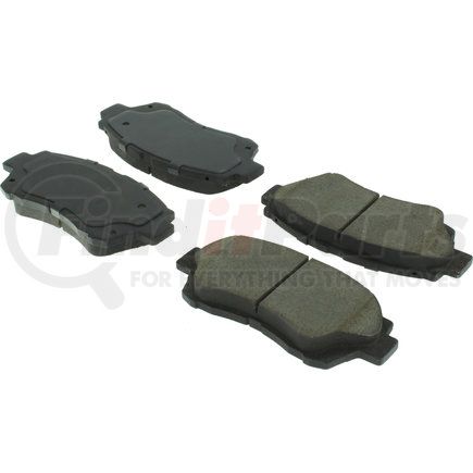 106.04761 by CENTRIC - Posi Quiet Extended Wear Brake Pads with Shims and Hardware