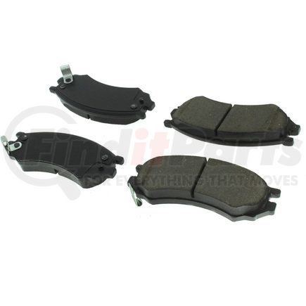 106.05070 by CENTRIC - Posi Quiet Extended Wear Brake Pads with Shims and Hardware