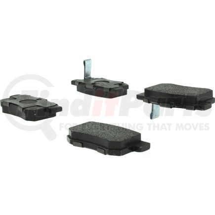 106.05372 by CENTRIC - Posi Quiet Extended Wear Brake Pads with Shims and Hardware