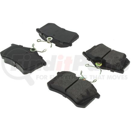 106.03400 by CENTRIC - Posi Quiet Extended Wear Brake Pads with Shims