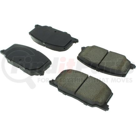 106.03560 by CENTRIC - Posi Quiet Extended Wear Brake Pads with Shims and Hardware