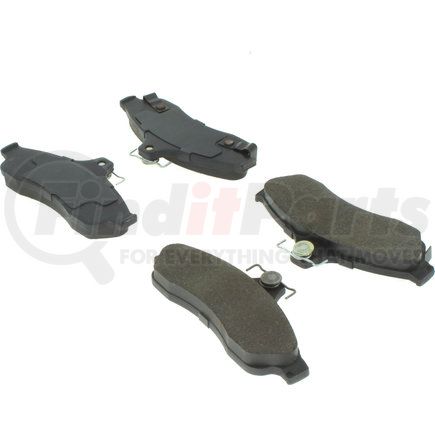 106.06280 by CENTRIC - Posi Quiet Extended Wear Brake Pads with Shims and Hardware