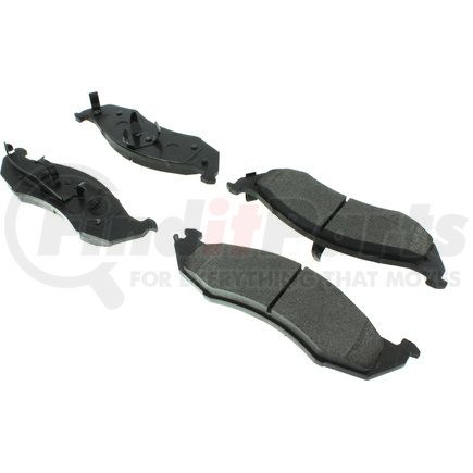 106.05760 by CENTRIC - Posi Quiet Extended Wear Brake Pads with Shims and Hardware