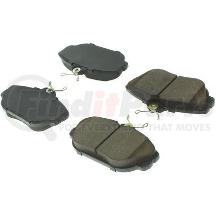 106.06010 by CENTRIC - Posi Quiet Extended Wear Brake Pads with Shims and Hardware