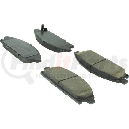 106.06910 by CENTRIC - Posi Quiet Extended Wear Brake Pads with Shims and Hardware