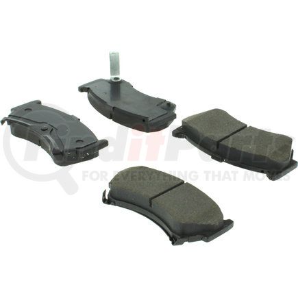 106.06680 by CENTRIC - Posi Quiet Extended Wear Brake Pads with Shims and Hardware