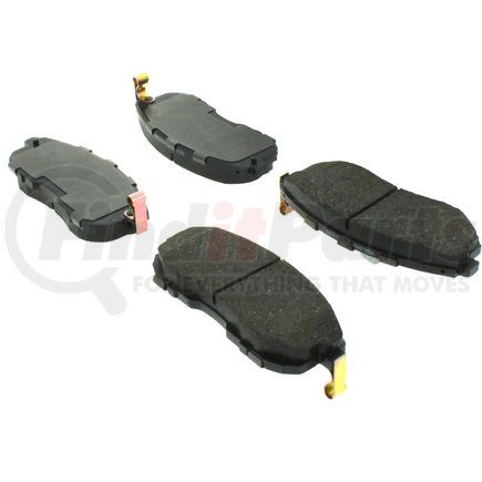 106.08150 by CENTRIC - Posi Quiet Extended Wear Brake Pads with Shims and Hardware