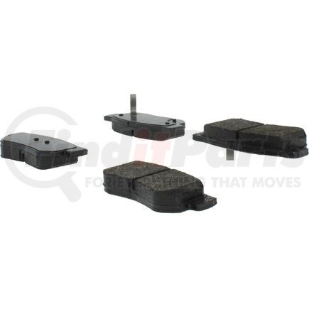 106.08130 by CENTRIC - Posi Quiet Extended Wear Brake Pads with Shims and Hardware
